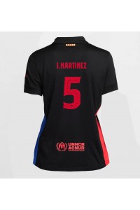 Fotbalové Dres Barcelona Inigo Martinez #5 Dámské Venkovní Oblečení 2024-25 Krátký Rukáv